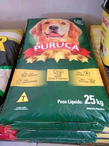 Saco de ração disponível na Agro Pet Vida Nova